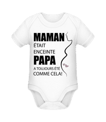 Maman Était Enceinte · Body manches courtes bio