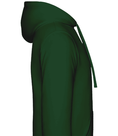 Männer Standard Hoodie - Flaschengrün - Rechts