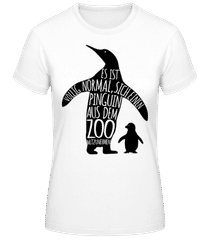 Pinguin Zum Mitnehmen · Frauen Basic T-Shirt