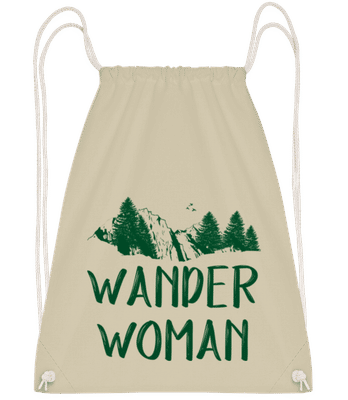 Wander Woman - Turnbeutel - Creme - Vorne