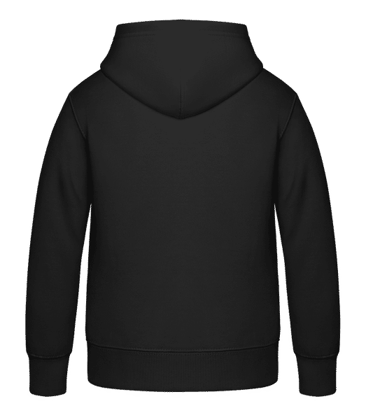 Drapeau mûré France - Sweat à capuche Enfant - Noir - Derrière