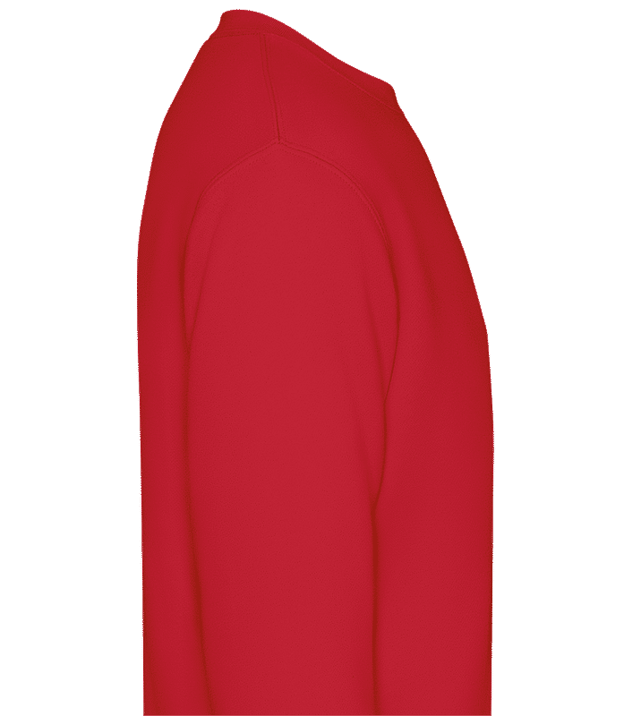 Vorschau: The Grinch - Sei kein Grinch Grafik - Weihnachten - Unisex Pullover - Rot - Rechts