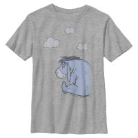 Disney - Winnie the Pooh - Oslík Cloudy - Kids T-Shirt - Heather grey - Front