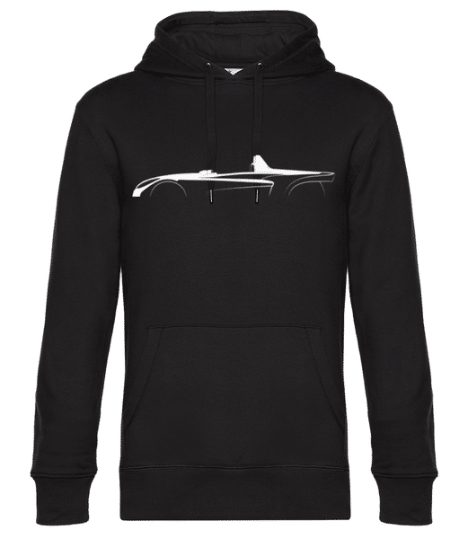 Aperçu: 'Peugeot 207 Spider' Silhouette - Sweat à capuche premium Unisexe - Noir - Devant
