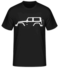 'Jeep Wrangler (JK)' Silhouette · Männer Basic T-Shirt