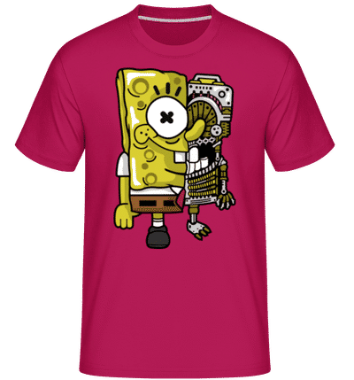 Spongebob -  Shirtinator Men's T-Shirt - Magenta - Front