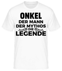 Onkel Der Mann Die Legende · Männer Basic T-Shirt