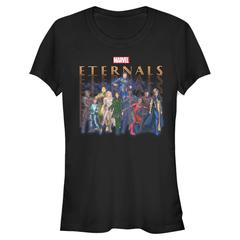 Marvel - Eternals - Photo de groupe Eternals Group Repeating - Femme T-shirt