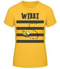 Biene Willi · Frauen Basic T-Shirt