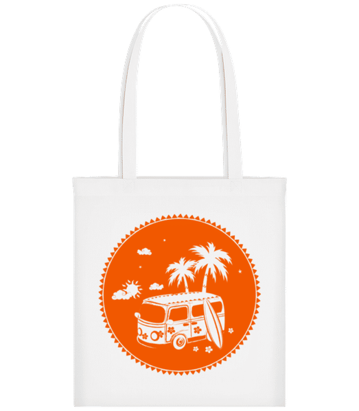 Aperçu: Holiday Icon Orange - Tote Bag - Blanc - Devant