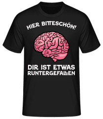 Bitteschön Gehirn Runtergefallen · Männer Basic T-Shirt