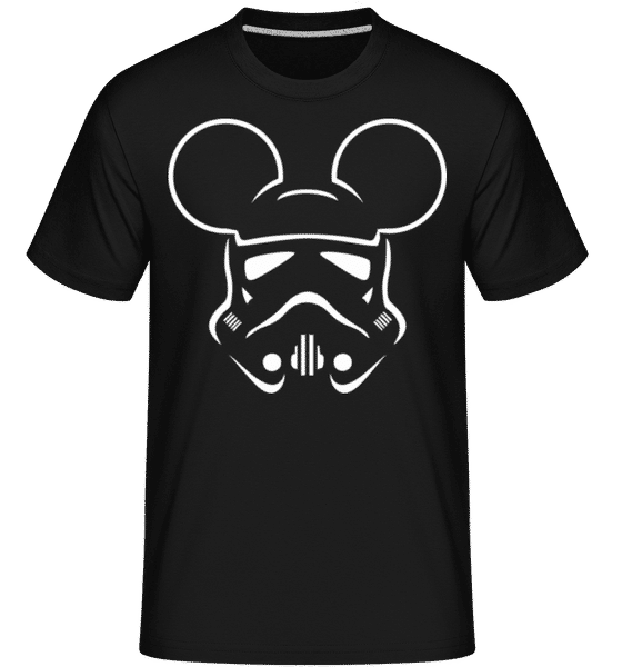 Preview: Trooper Mouse - Shirtinator Men's T-Shirt - Black - Front