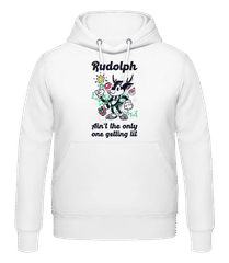 Rudolph Getting Lit · Männer Hoodie