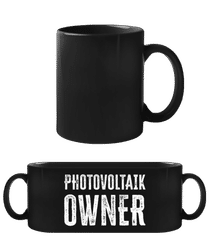 Photovoltaik Owner · Schwarze Tasse