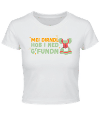 Dirndl Ned Gfundn · Crop T-Shirt