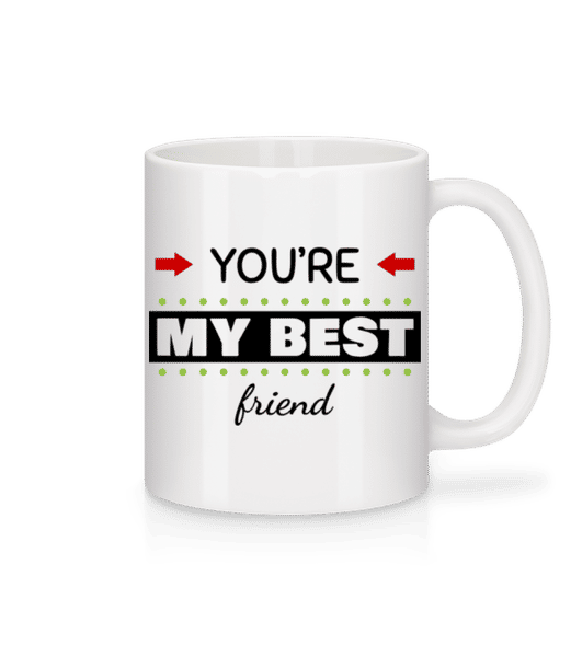 Aperçu: You're My Best Friend - Mug en céramique blanc - Blanc - Devant