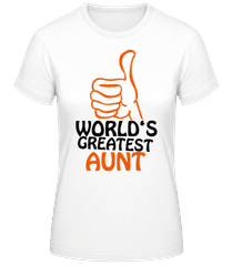 World's Greatest Aunt · T-shirt standard Femme