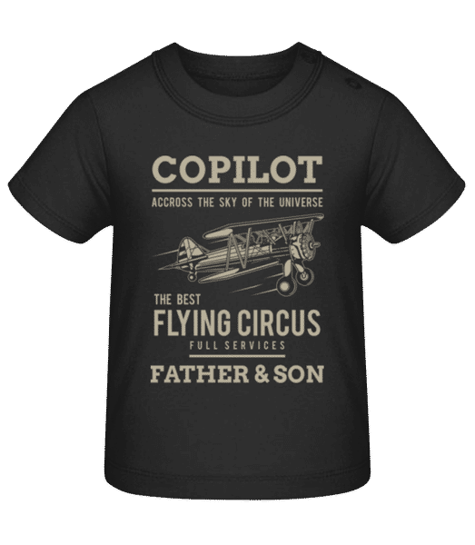 Aperçu: Copilot - T-shirt Bébé - Noir - Devant