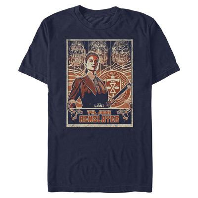 Marvel - Loki - Judge Variant Team - Homme T-shirt - Bleu marine - Devant