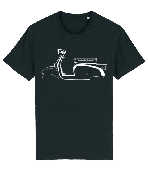 Aperçu: 'Zundapp RS 50 Super' Silhouette - T-shirt bio Homme Stanley Stella 2.0 - Noir - Devant