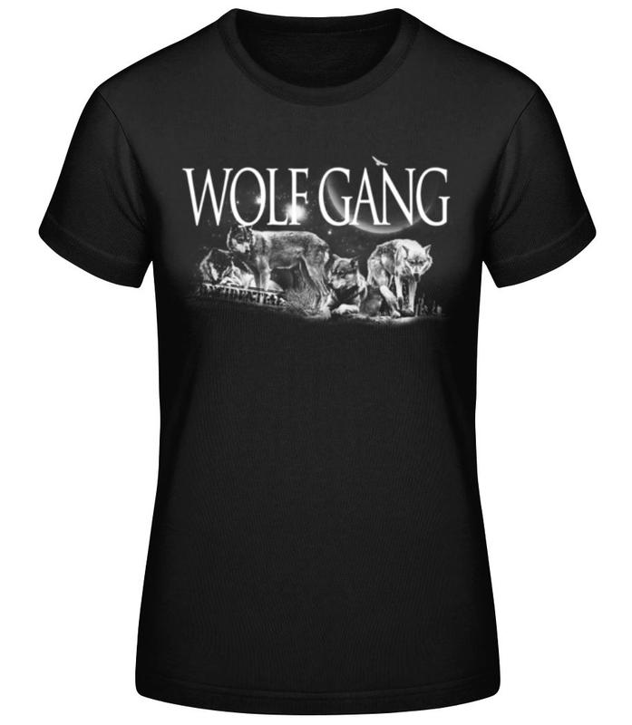 Vorschau: Wolf Gang - Frauen T-Shirt B&C - Schwarz - Vorne
