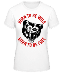 Born To Be Wild Red · Frauen Basic T-Shirt
