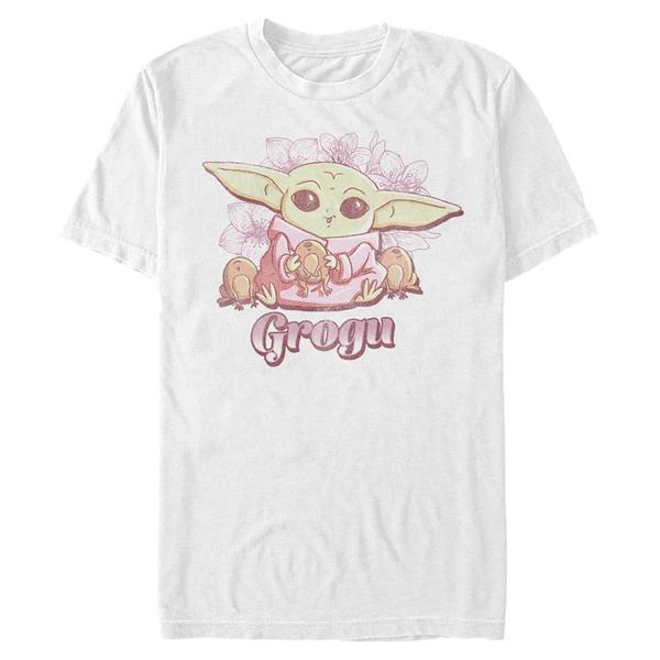 Preview: Star Wars - The Mandalorian - Grogu Cute - Men's T-Shirt - White - Front