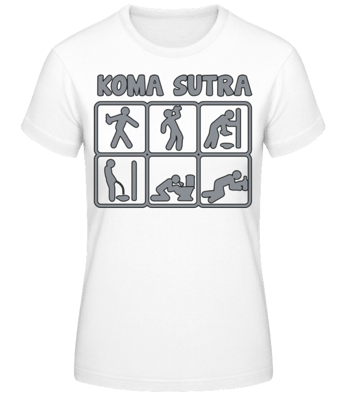 Vorschau: Koma Sutra - Frauen Basic T-Shirt - Weiß - Vorne