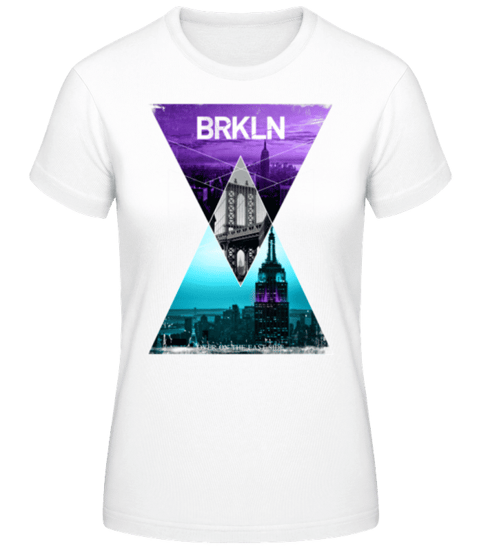 Aperçu: Brooklyn - T-shirt femme B&C - Blanc - Devant