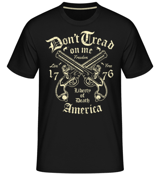 Aperçu: Liberty Of Death -  T-Shirt Shirtinator homme - Noir - Devant