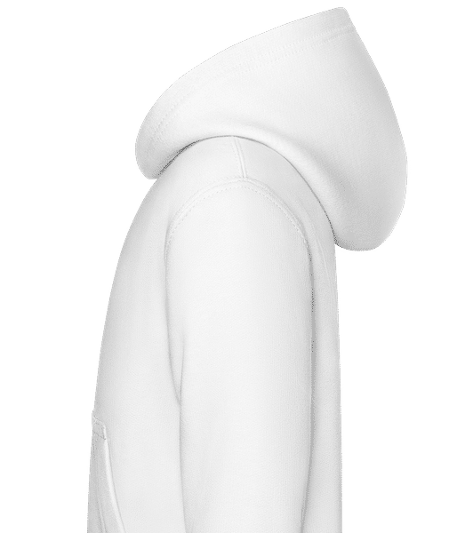 Drapeau mûré Maroc - Sweat à capuche Enfant - Blanc - Gauche
