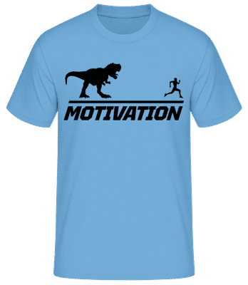 Motivation - Men's Basic T-Shirt - Light blue - Front