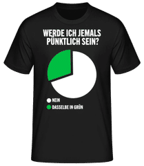 Werde ich jemals pünktlich sein · Männer Basic T-Shirt