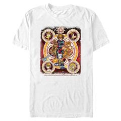 Disney - Kingdom Hearts - Group Shot Group Circle Kingdome - Men's T-Shirt