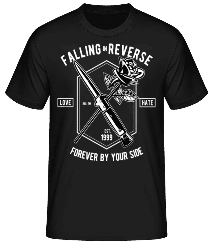 Vorschau: Falling In Reverse - Männer Basic T-Shirt - Schwarz - Vorne