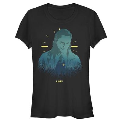 Marvel - Loki - Loki and - Femme T-shirt - Noir - Devant
