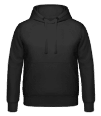 Unisex Hoodie - Schwarz - Vorne