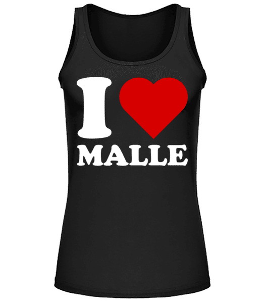 Preview: I Love Malle - Women's Tank Top - Black - Front