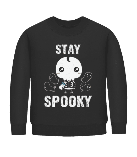 Stay Spooky 1 - Sweatshirt Enfant - Noir - Devant