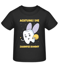 Achtung Die Zahnfee Kommt · Baby Bio T-Shirt