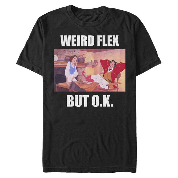 Disney - La Belle et la Bête - Belle & Gaston Gaston Weird Flex Meme - Homme T-shirt