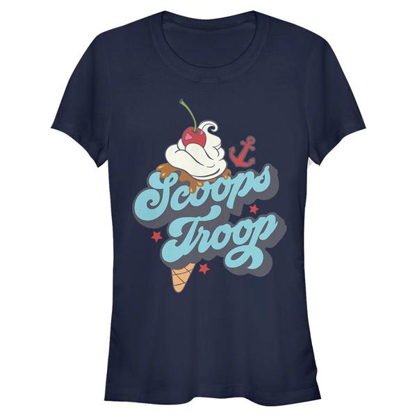 Netflix - Stranger Things - Logo Scoops Troops - Femme T-shirt