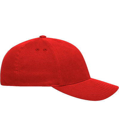 Baseball Cap verstellbar - Rot - Rechts