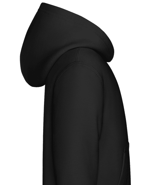 Aperçu: Drapeau mûré France - Sweat à capuche Enfant - Noir - Droit
