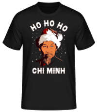 Ho Ho Ho Chi Minh - T-shirt standard Homme - Noir - Devant