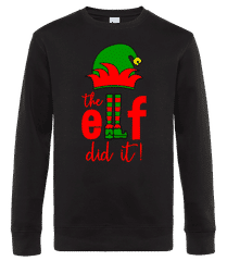 The Elf Did It · Männer Standard Pullover