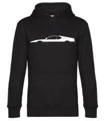 'BMW M1' Silhouette · Pánská standardní mikina s kapucí