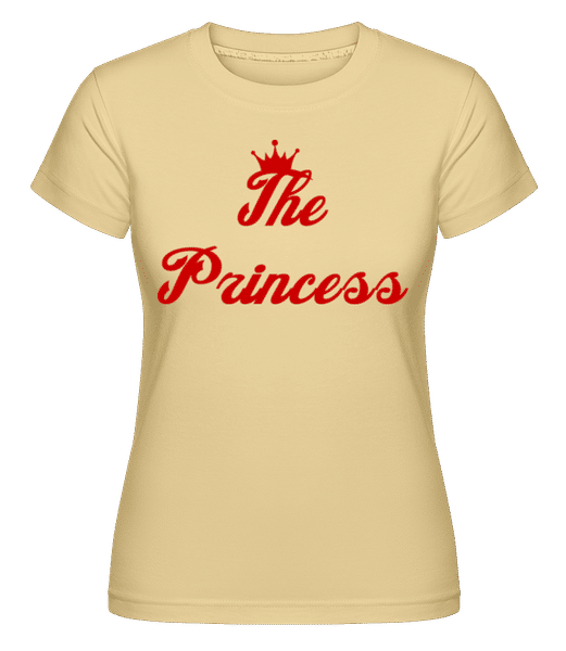 Aperçu: The Princess -  T-shirt Shirtinator femme - Jaune - Devant