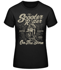 Scooter Rider · Frauen Basic T-Shirt