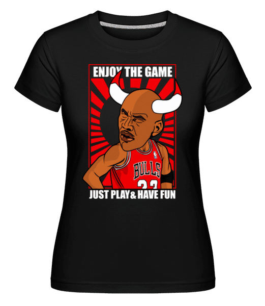 Náhľad: Michael Jordan -  Shirtinator tričko pre dámy - Čierna - Predné